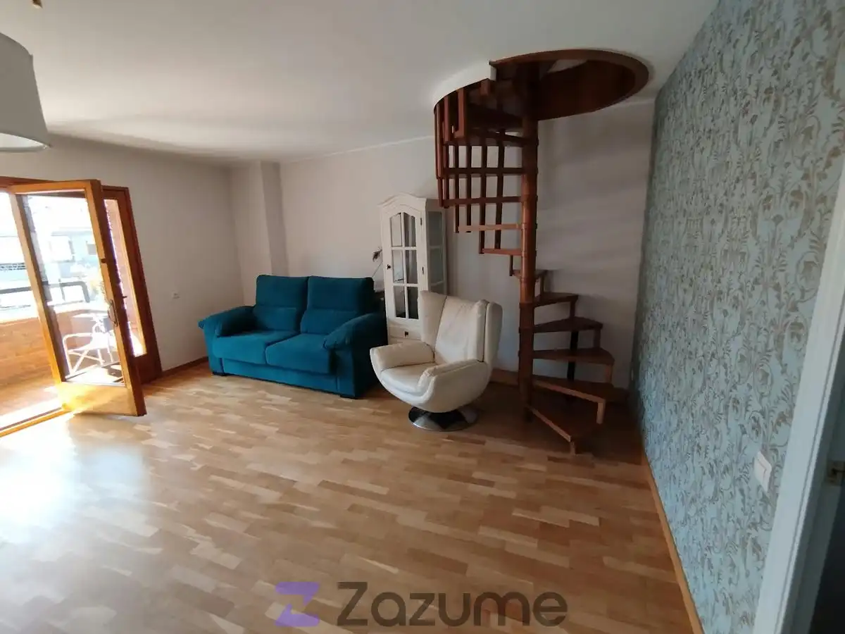 Sala de estar de Piso de alquiler en Terrassa con Aire acondicionado, Calefacción y Amueblado