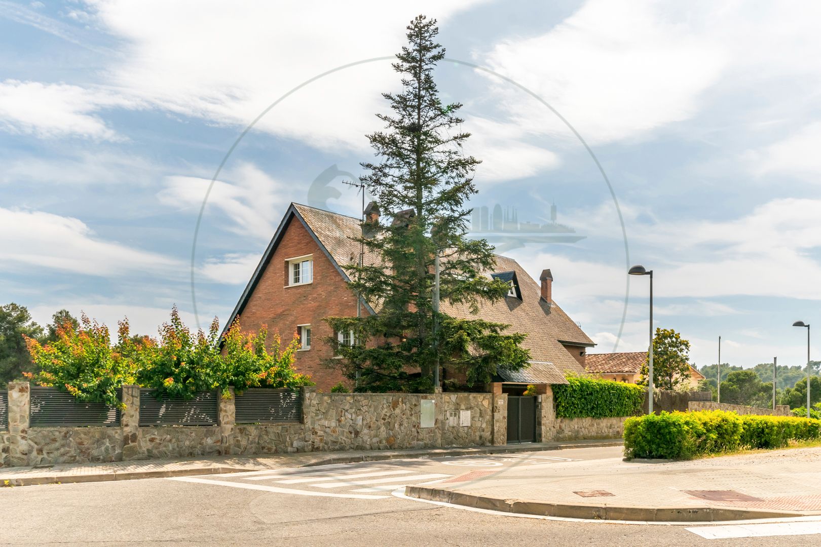Exterior view of House or chalet for sale in Sant Cugat del Vallès  with Air Conditioner, Heating and Private garden