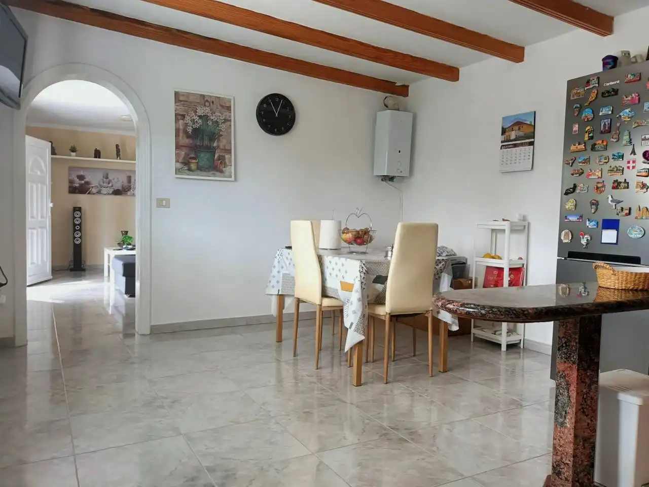 Esszimmer von Dachboden zum Verkauf in Tacoronte mit Privatgarten, Terrasse und Abstellraum