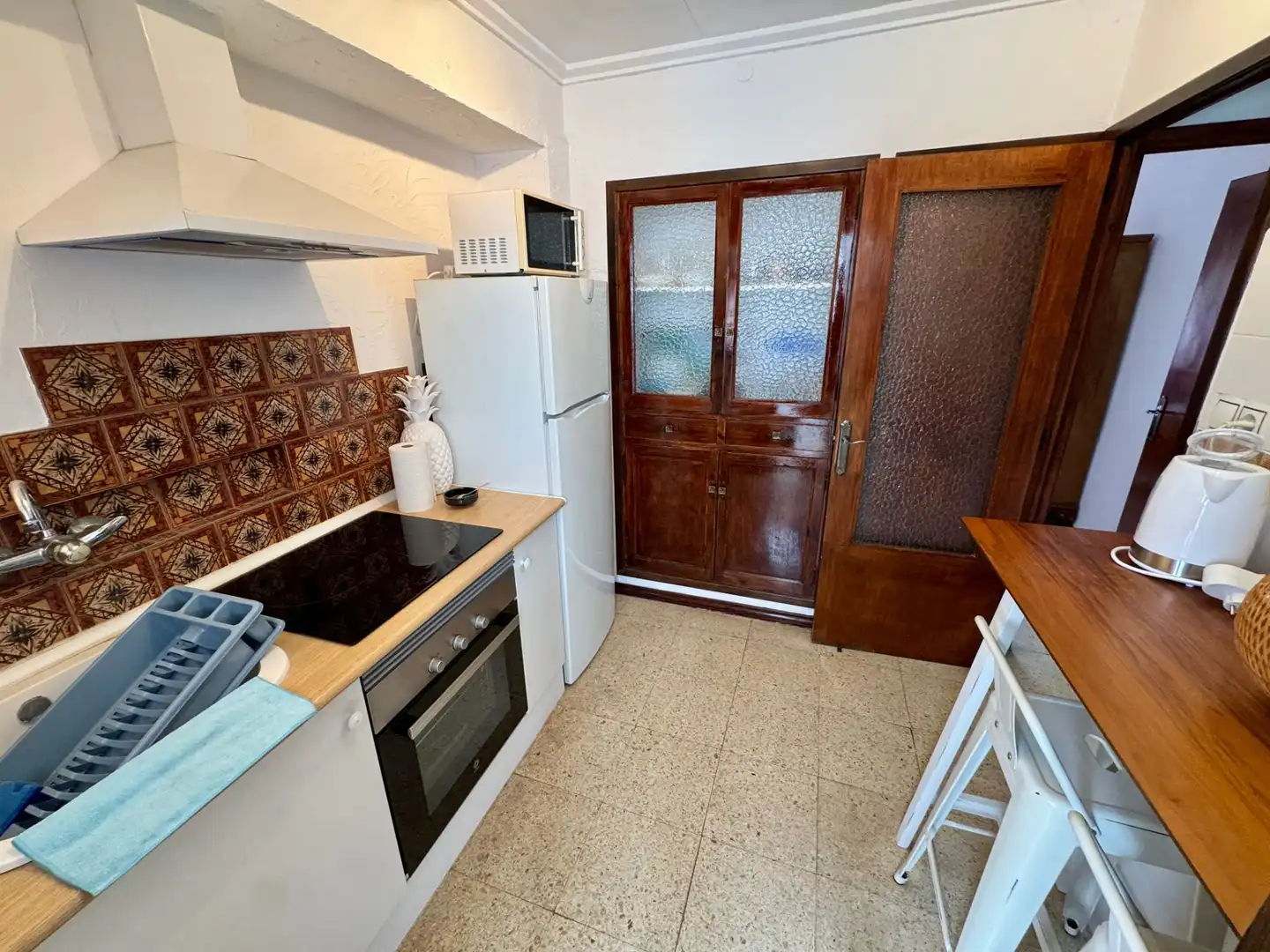Kitchen of Flat for sale in Castalla  with Furnished