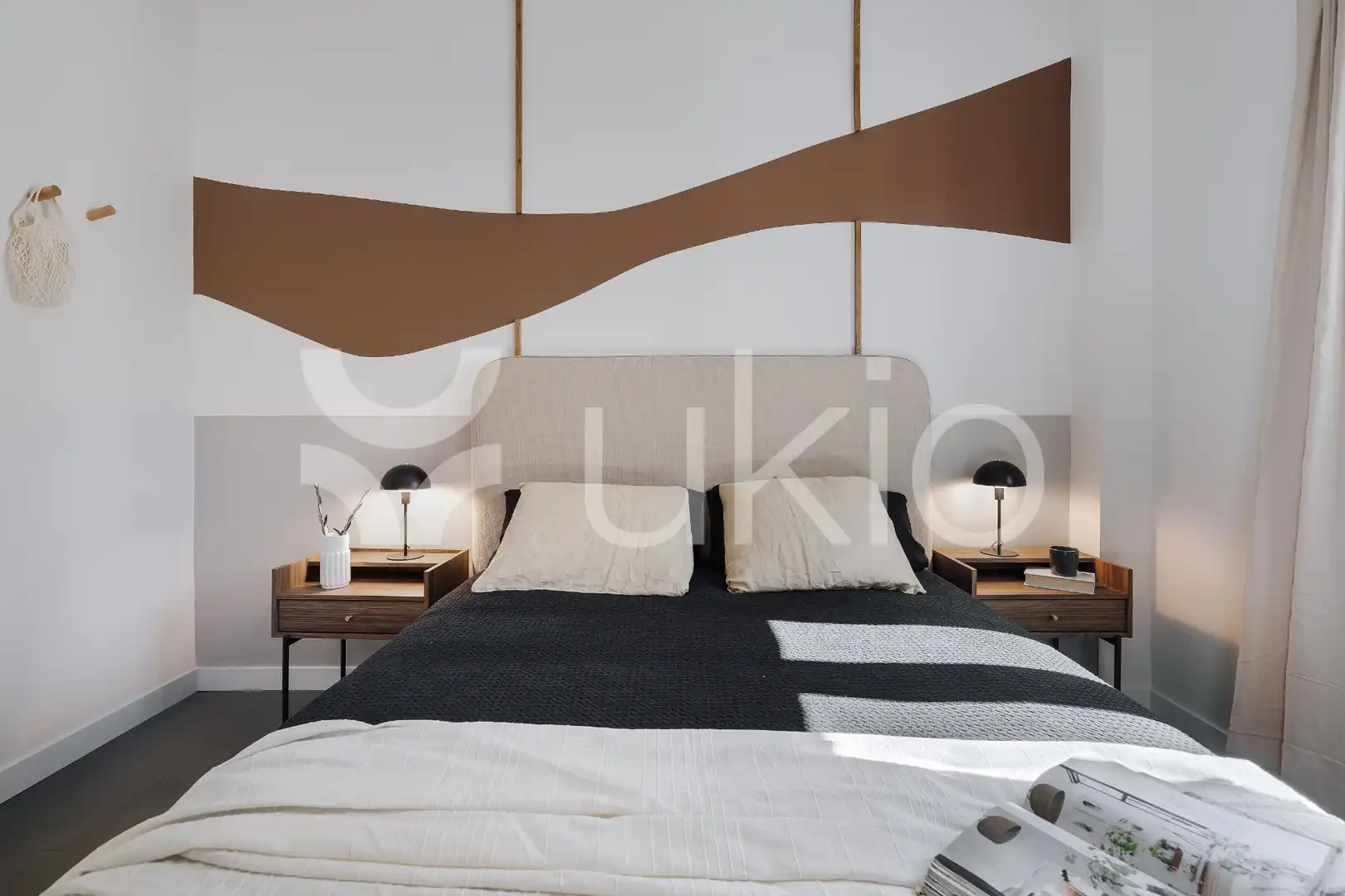 Habitación de Apartamento de alquiler en Madrid con Aire acondicionado, Calefacción y Terraza