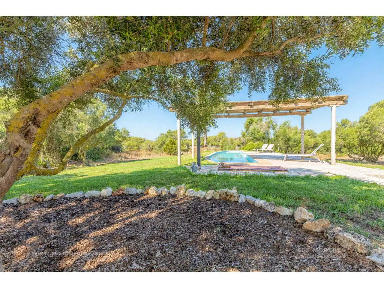 Piscina de Finca rústica en venda en Ciutadella de Menorca amb Calefacció, Jardí privat i Terrassa