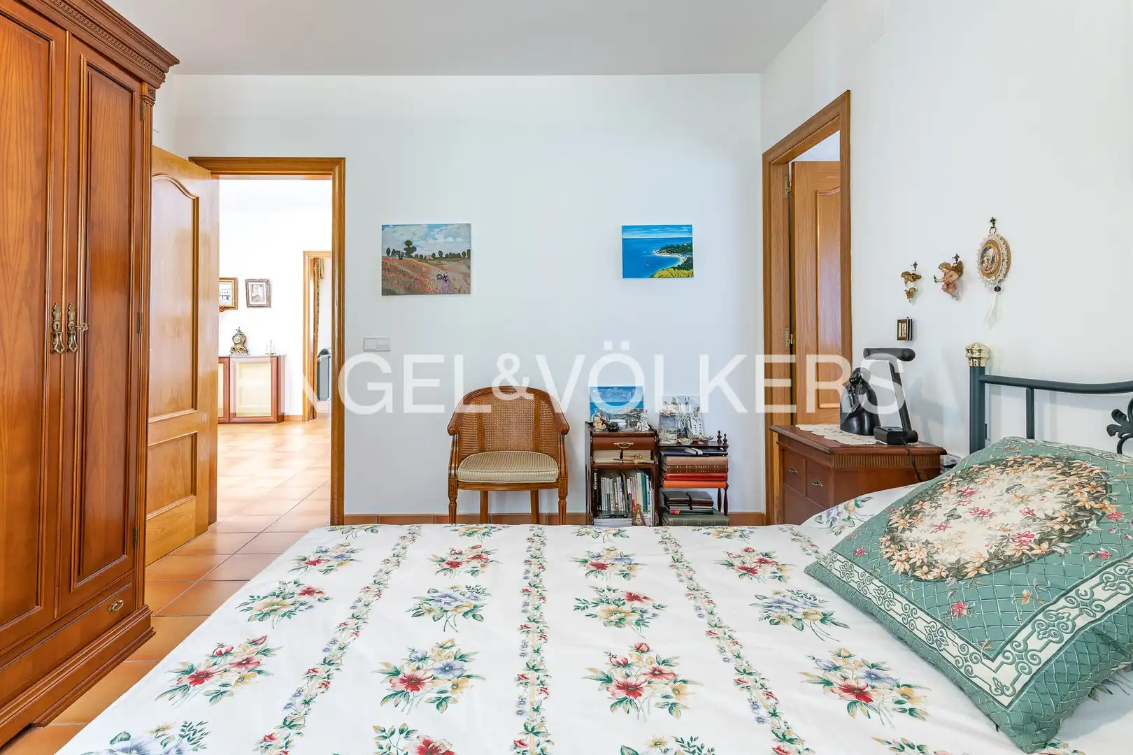 Bedroom of Houses for sale in Sant Cebrià de Vallalta  with Heating, Private garden and Balcony
