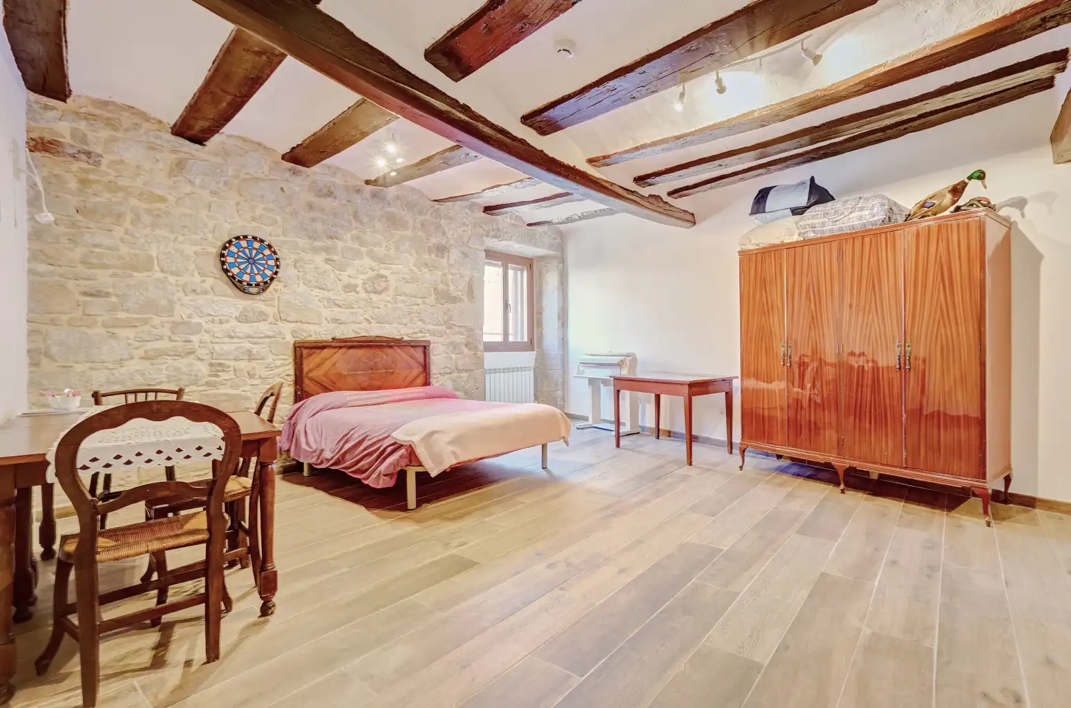 Bedroom of Detached homes for sale in Mañeru  with Air Conditioner, Heating and Private garden