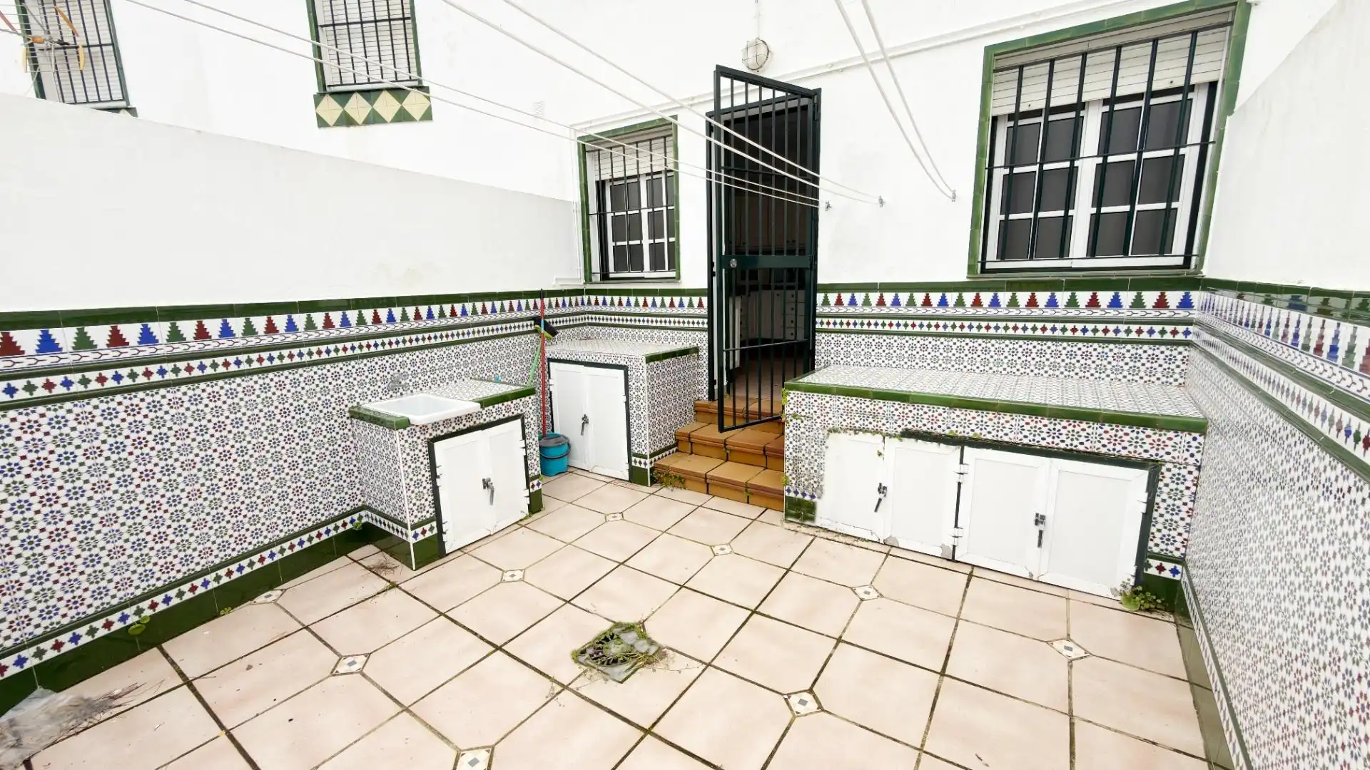 Jardín de Casa adosada de alquiler en Punta Umbría con Terraza y Piscina comunitaria