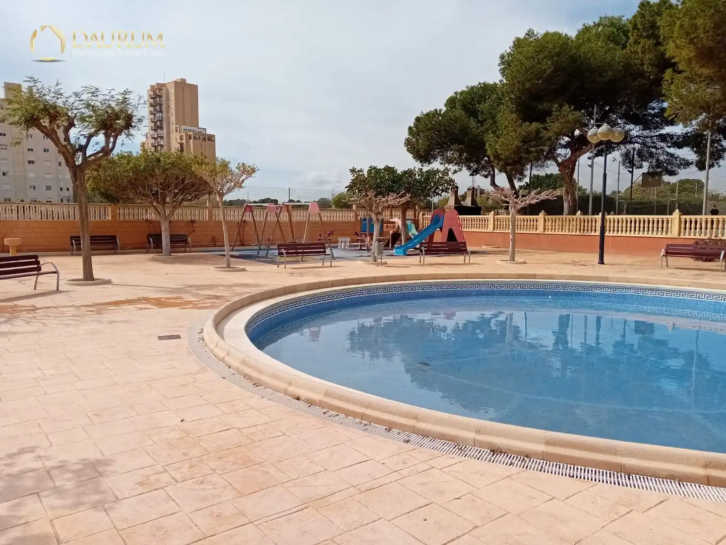 Swimming pool of Apartments for sale in El Campello  with Air Conditioner, Heating and Swimming Pool