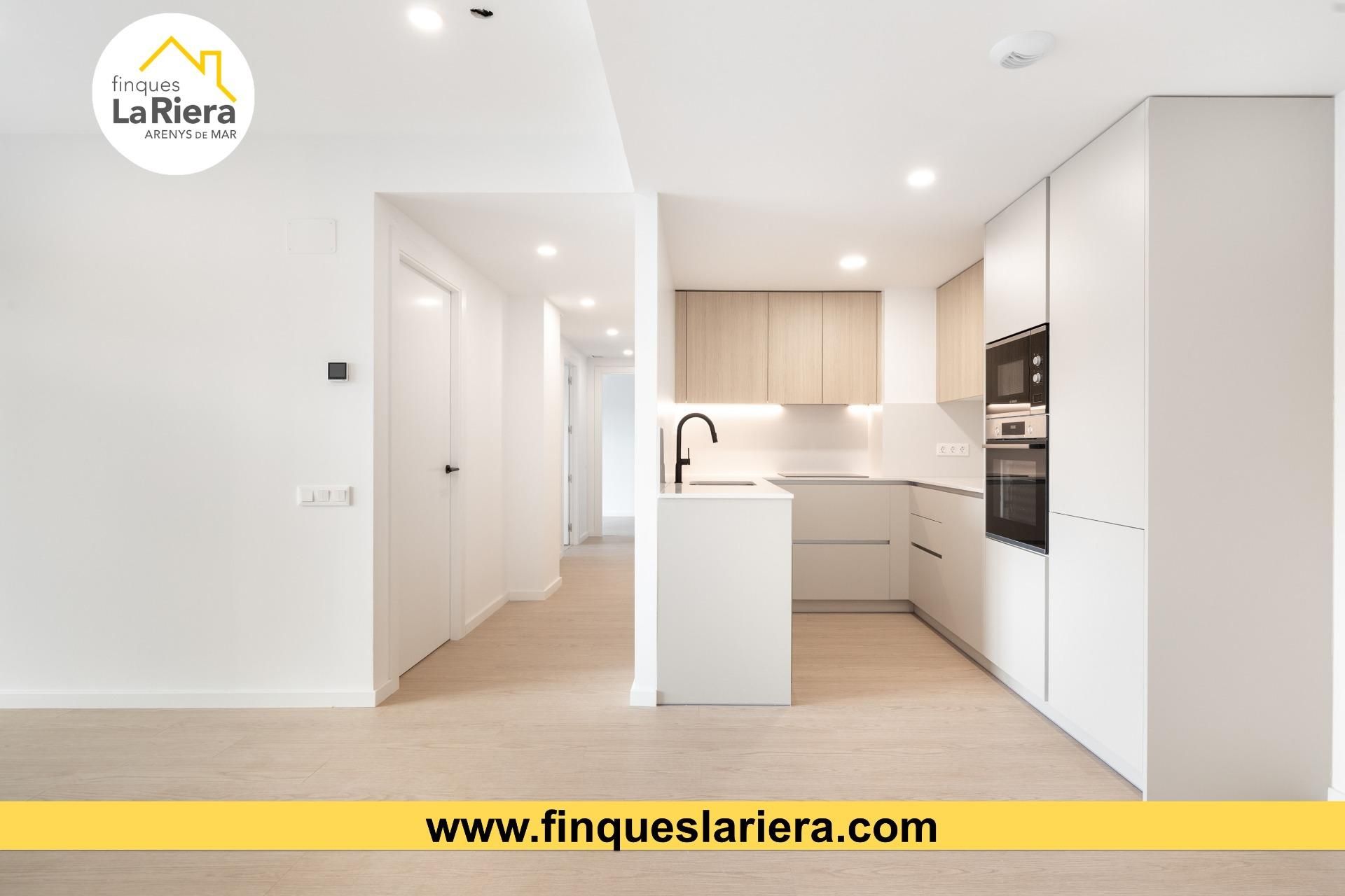 Kitchen of Flat to rent in Arenys de Mar  with Air Conditioner, Heating and Terrace