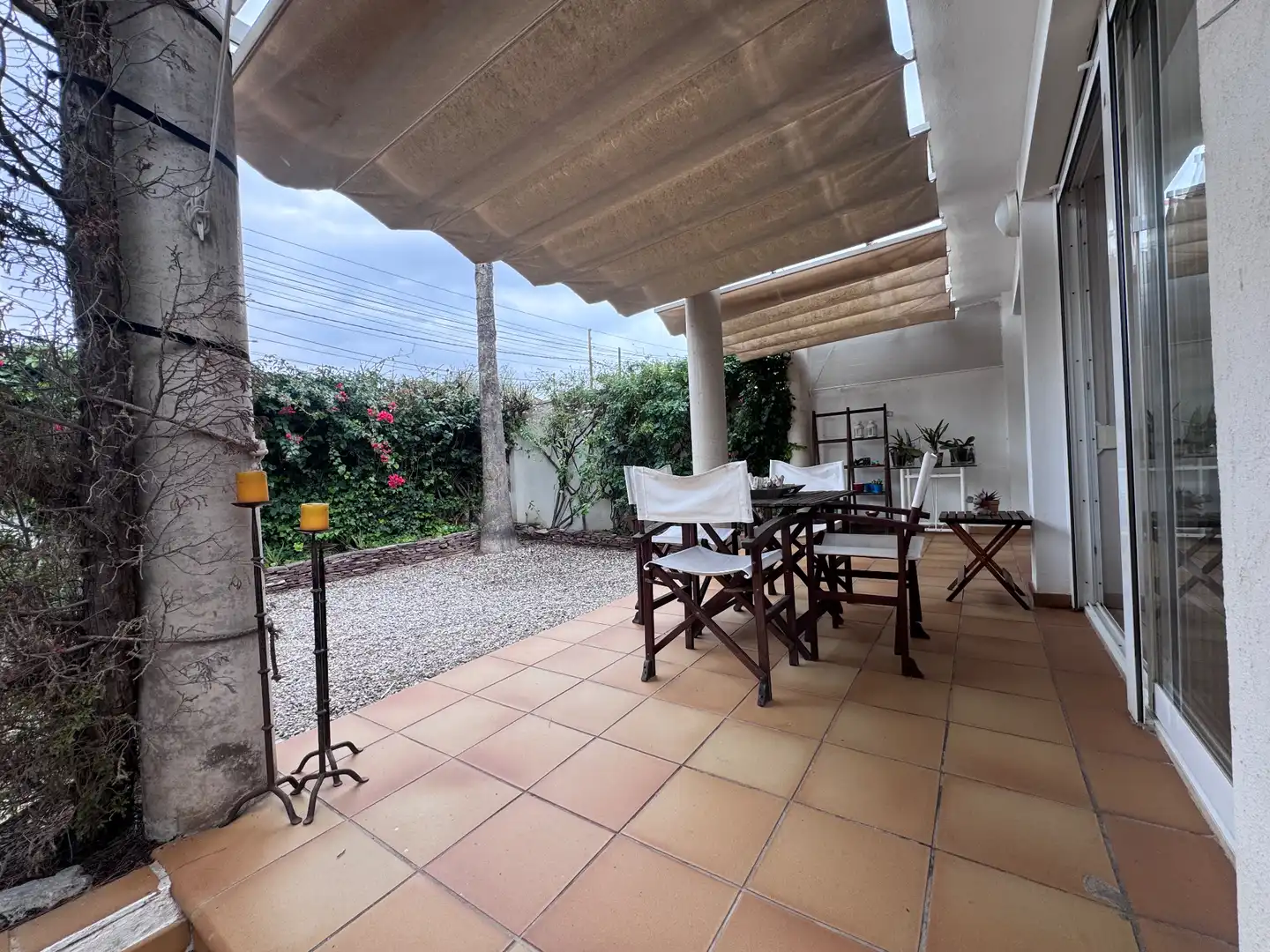 Terraza de Casa adosada en venta en Benicasim / Benicàssim con Aire acondicionado, Calefacción y Jardín privado