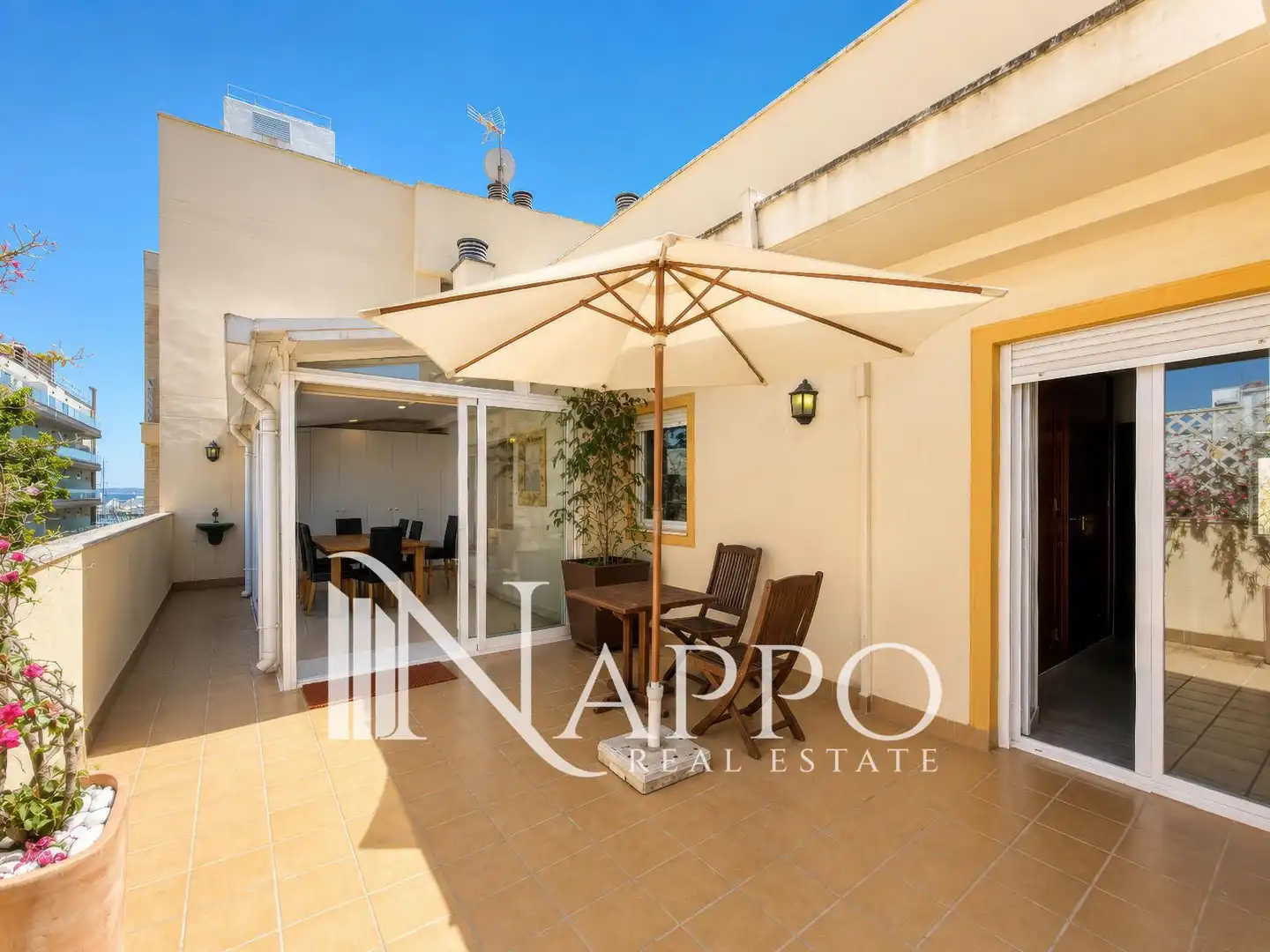 Terrace of Flat for rent in  Palma de Mallorca  with Air Conditioner, Heating and Terrace