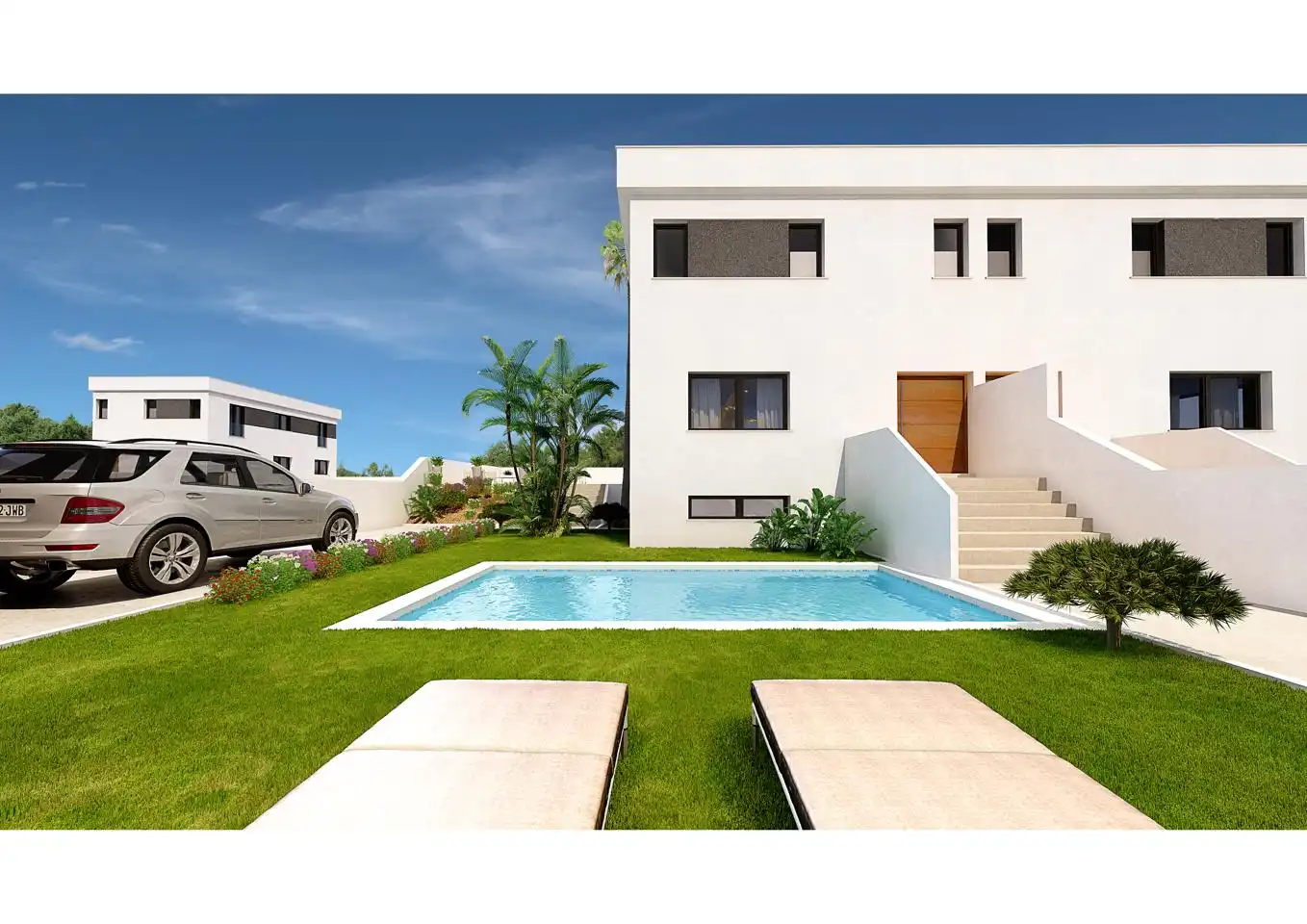 Casa aparellada amb piscina en venda a Fandango, imagen 7