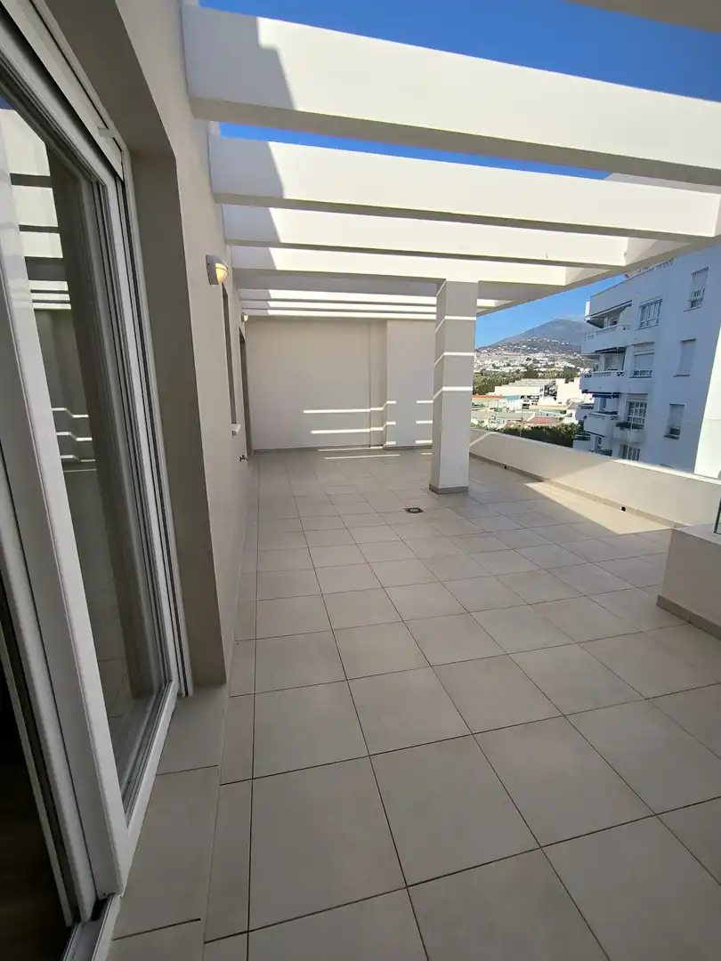 Terrace of Attic for rent in Marbella  with Air Conditioner, Terrace and Swimming Pool