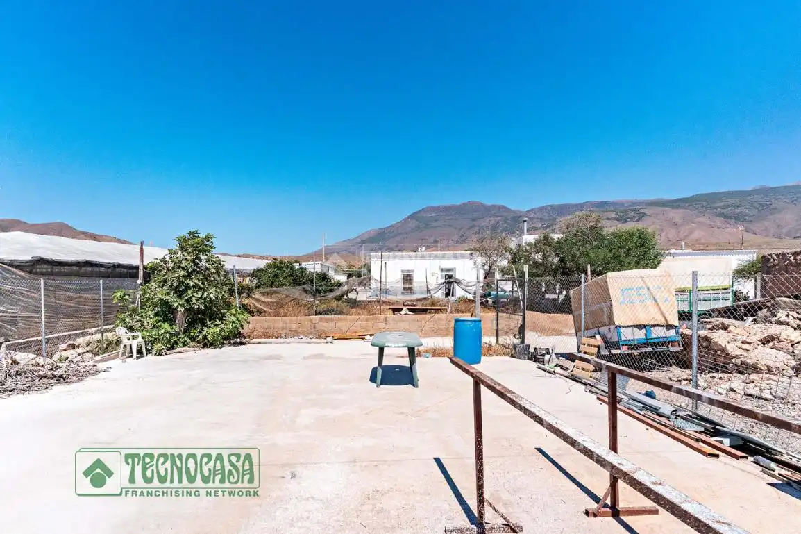 Exterior view of Houses for sale in El Ejido  with Private garden