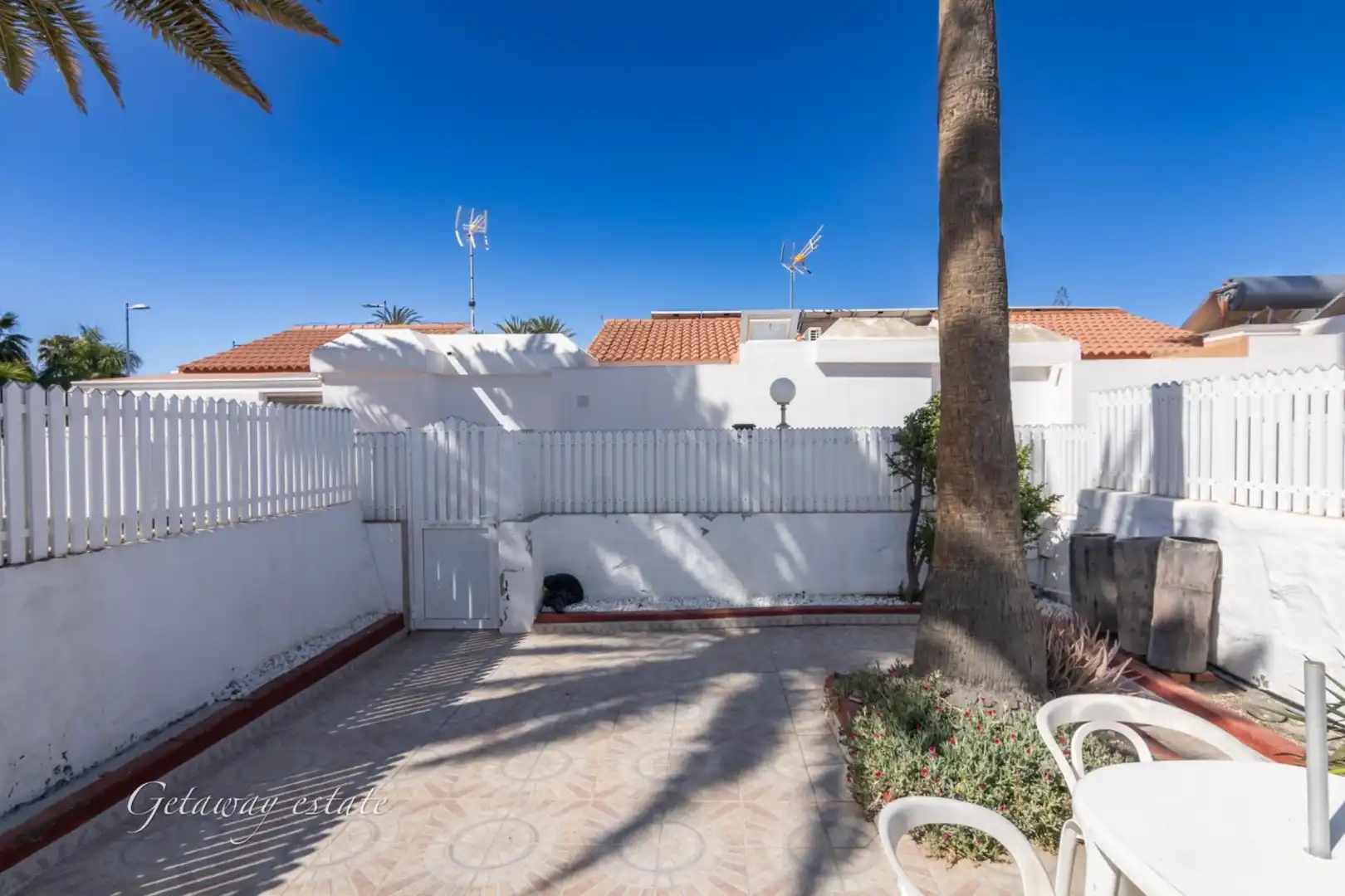 Exterior view of Apartments for rent in San Bartolomé de Tirajana  with Air Conditioner, Private garden and Furnished