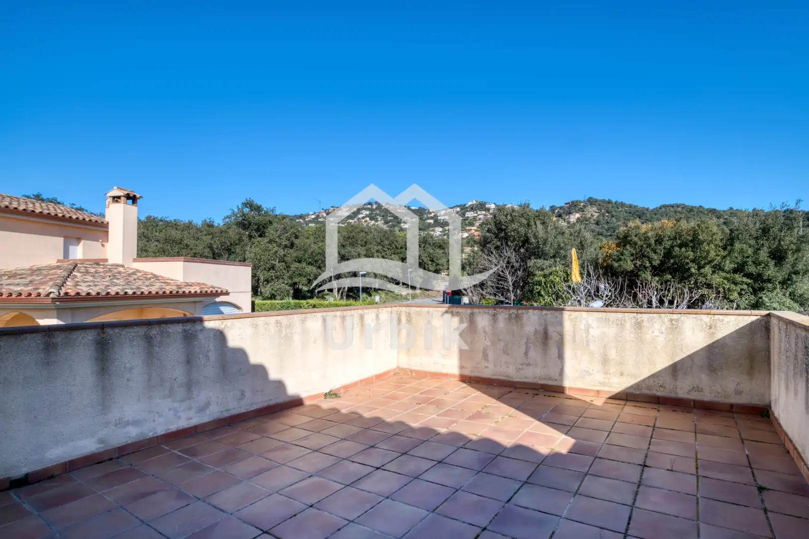 Terrassa de Casa o xalet en venda en Santa Cristina d'Aro amb Calefacció i Jardí privat