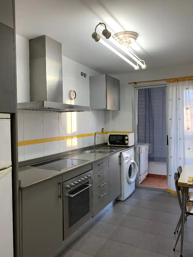 Kitchen of Flat for sale in Cedeira  with Heating, Parquet flooring and Storage room