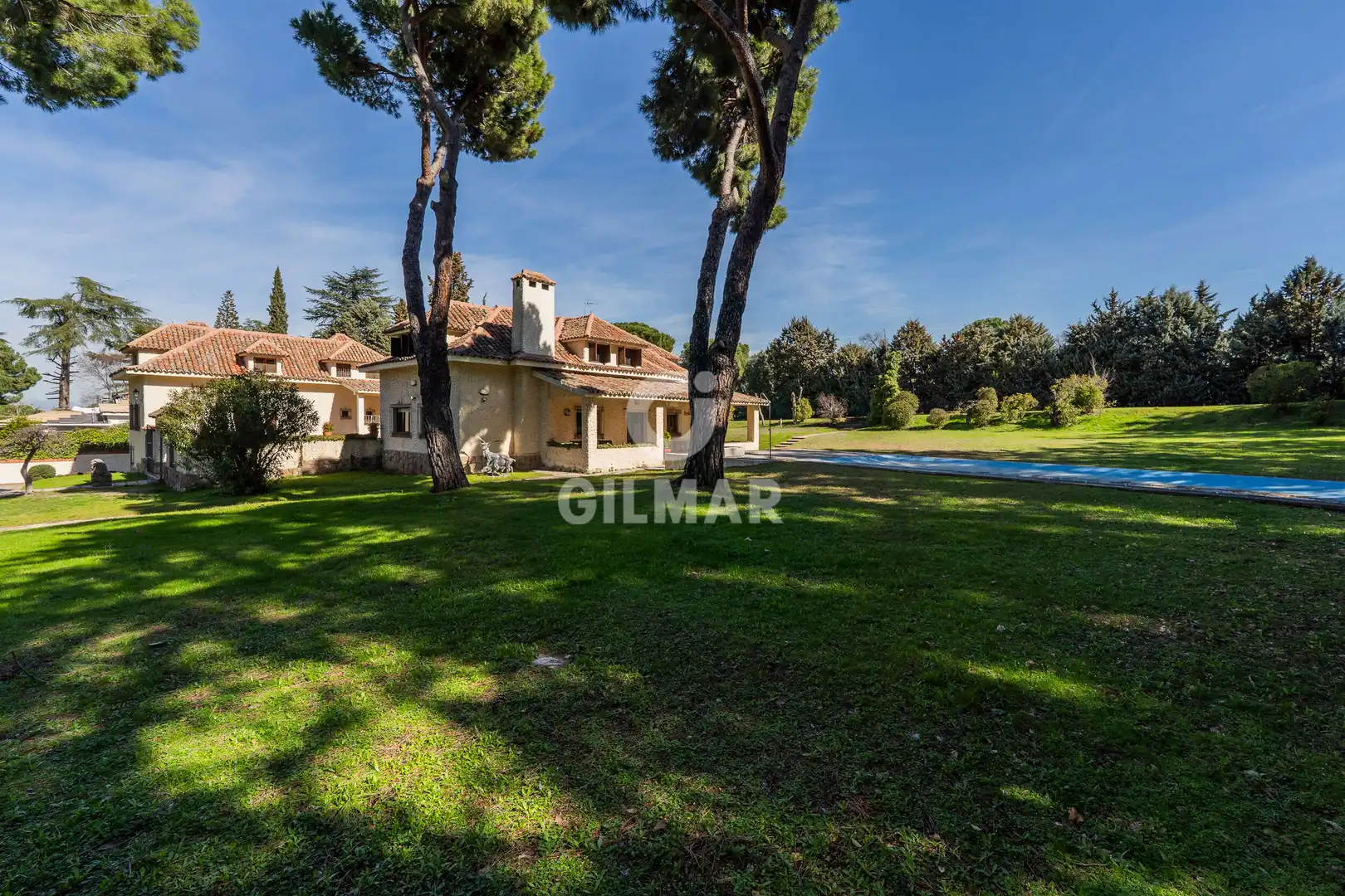 Jardín de Casa o chalet en venta en Pozuelo de Alarcón con Calefacción, Jardín privado y Piscina