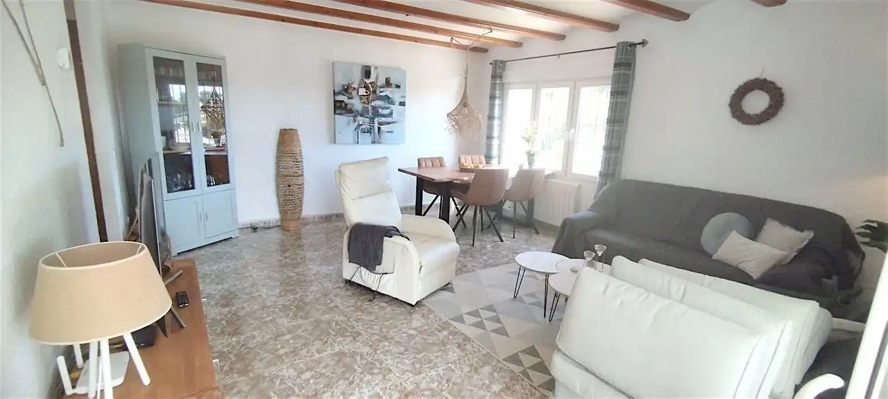 Living room of Houses for sale in Jávea / Xàbia  with Air Conditioner and Storage room