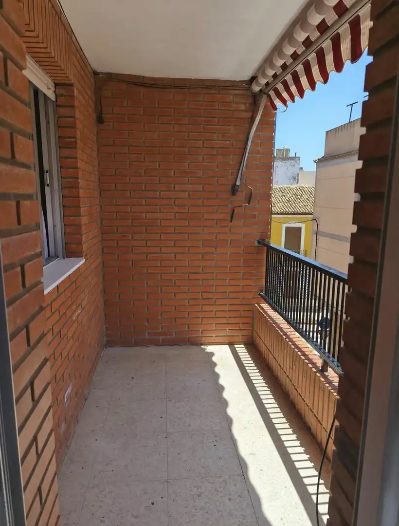 Balcony of Flat for sale in Roldán
