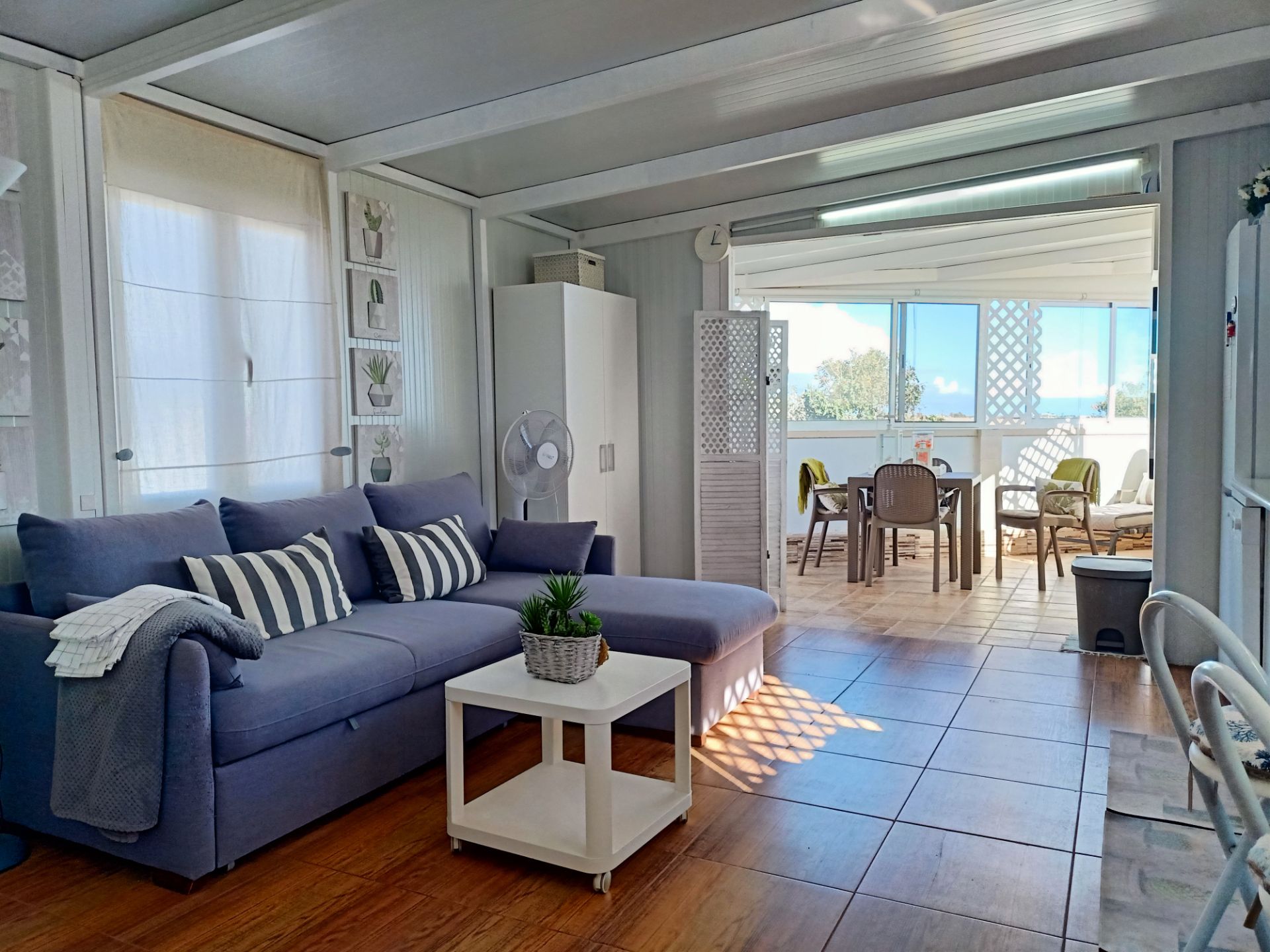 Living room of Apartment to rent in San Bartolomé de Tirajana  with Furnished, Washing machine and TV