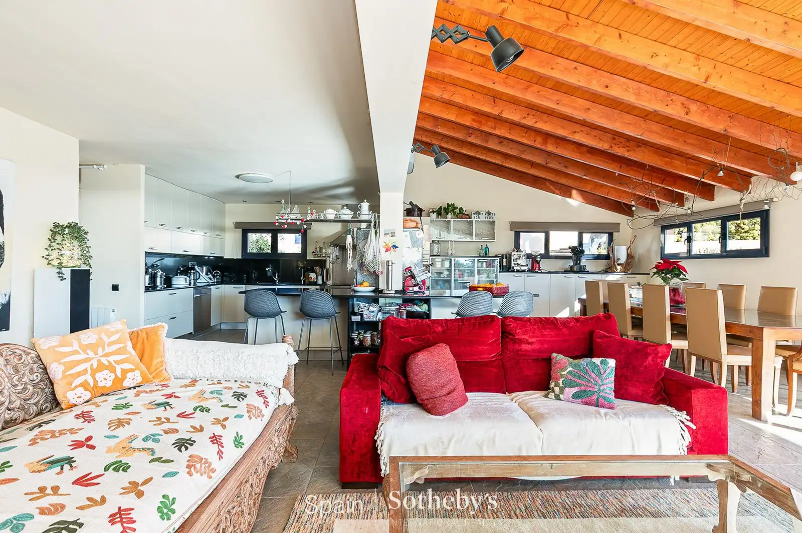 Sala de estar de Casa o chalet en venta en Olivella con Aire acondicionado, Calefacción y Jardín privado