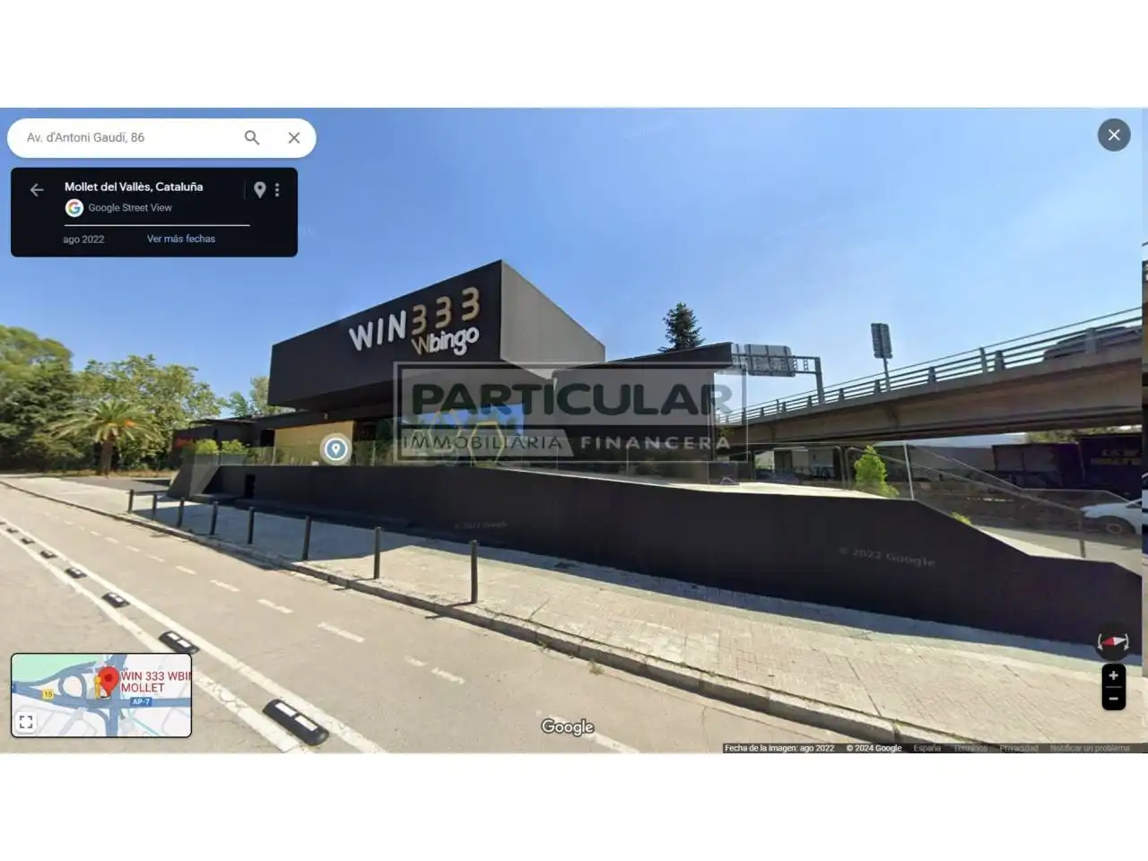 Vista exterior de Nau industrial en venda en Mollet del Vallès amb Alarma