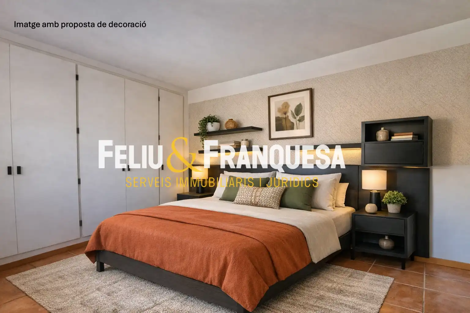 Bedroom of Attic for sale in Sant Cugat del Vallès  with Heating, Private garden and Terrace