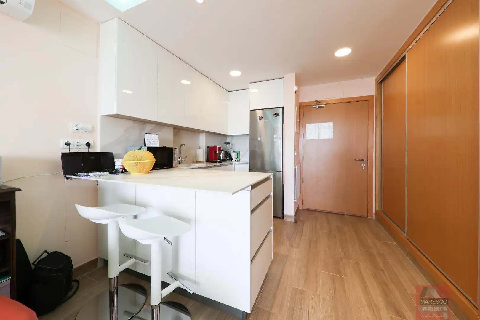 Kitchen of Apartments for sale in Málaga  with Air Conditioner, Heating and Terrace