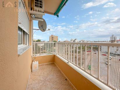 Balcony of Flat for sale in Santa Pola  with Air Conditioner, Terrace and Furnished