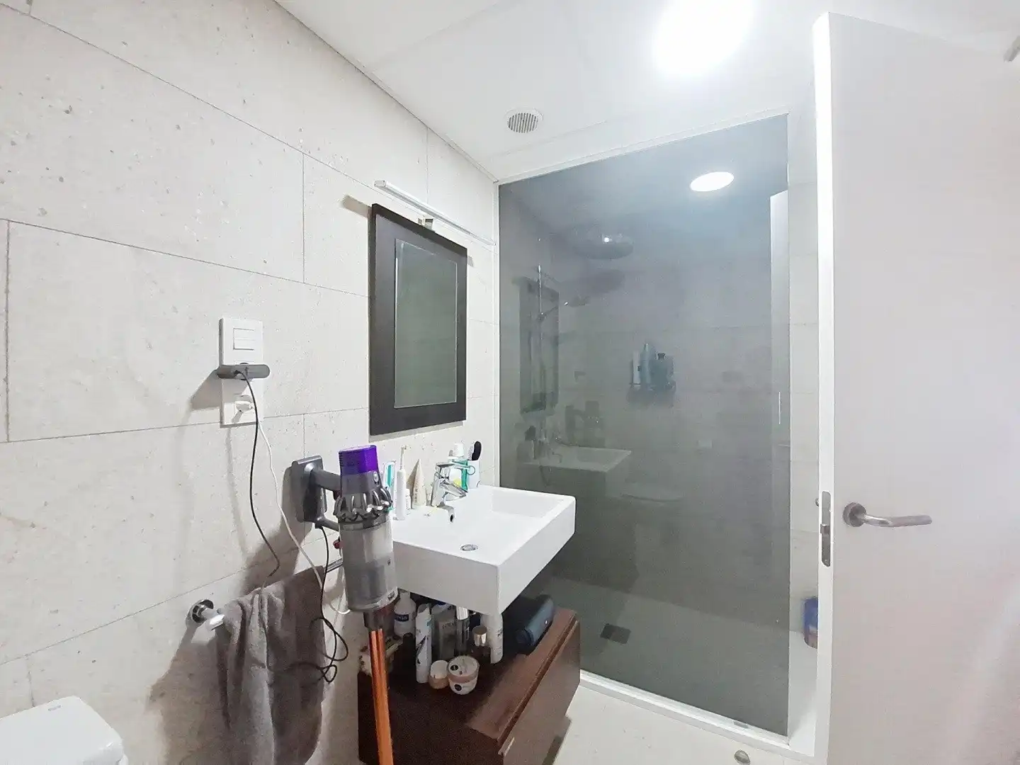 Badezimmer von Wohnung zum Verkauf in Mojácar mit Klimaanlage, Terrasse und Gemeinschaftspool