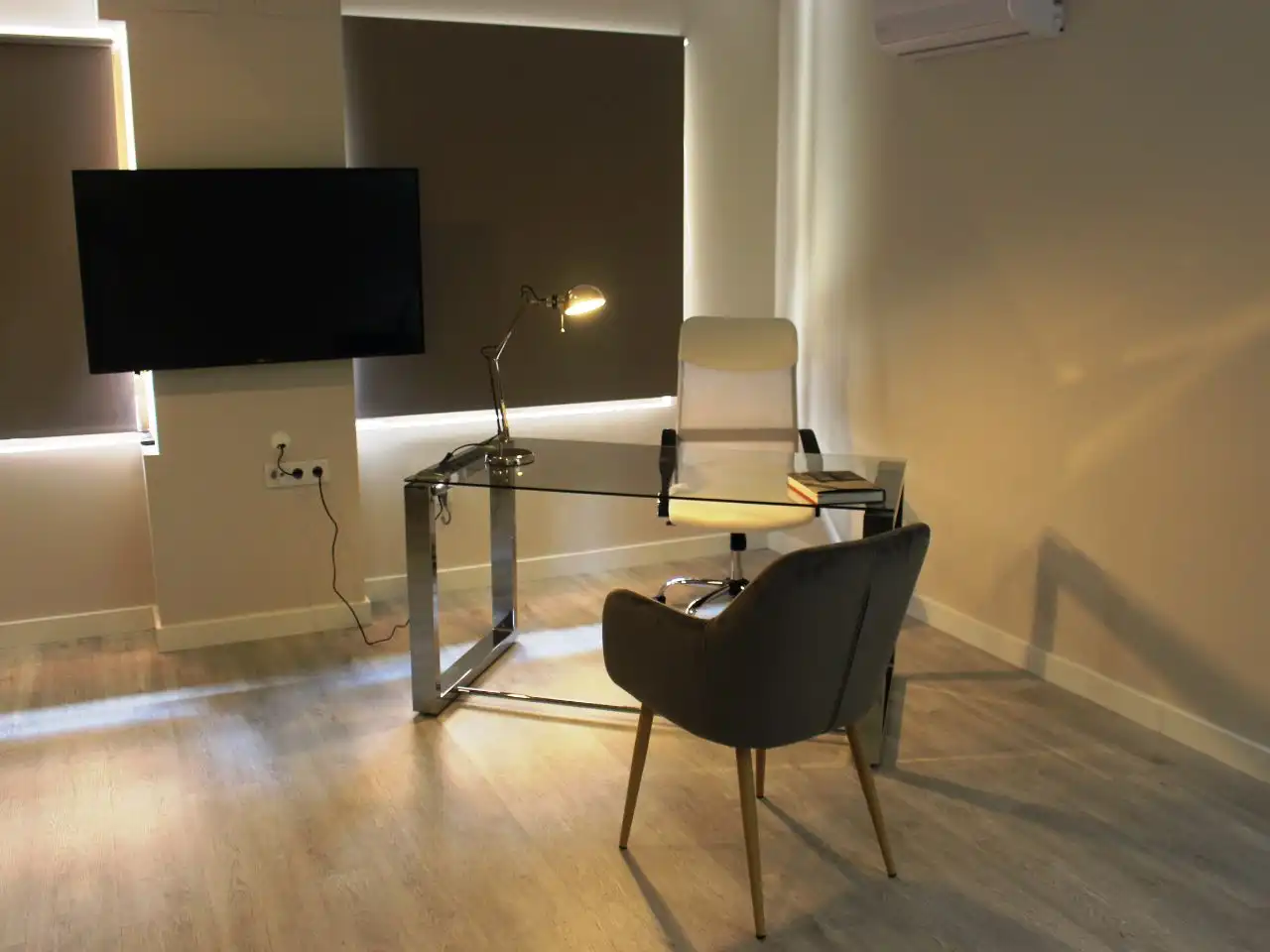 Sala de estar de Oficina de alquiler en Badajoz con Aire acondicionado, Calefacción y Amueblado