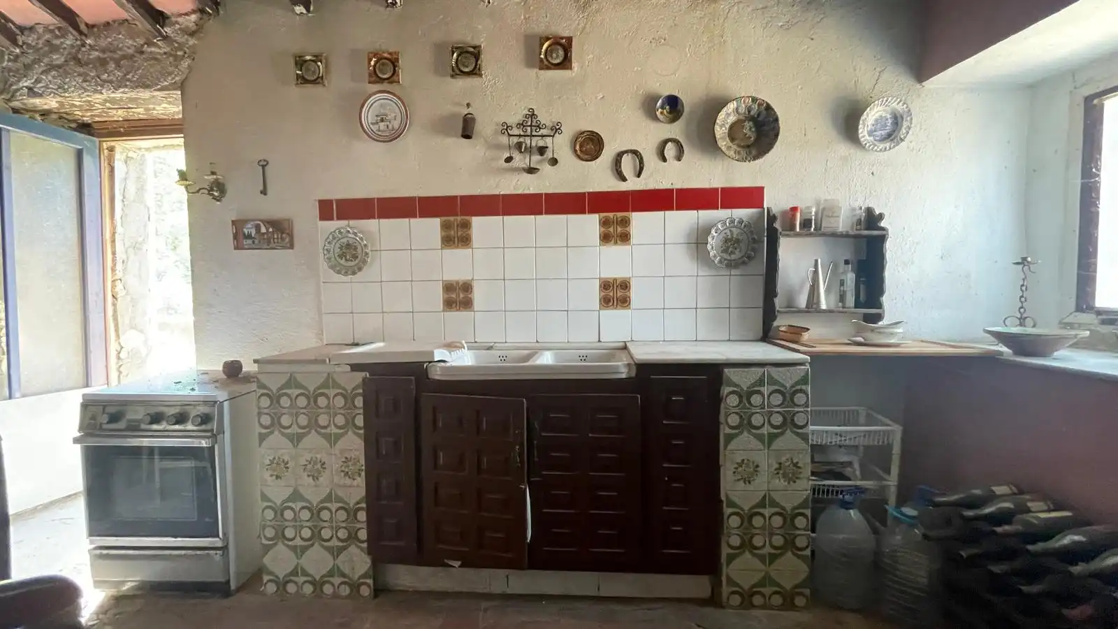 Cocina de Finca rústica en venta en Vilajuïga con Terraza, Trastero y Balcón