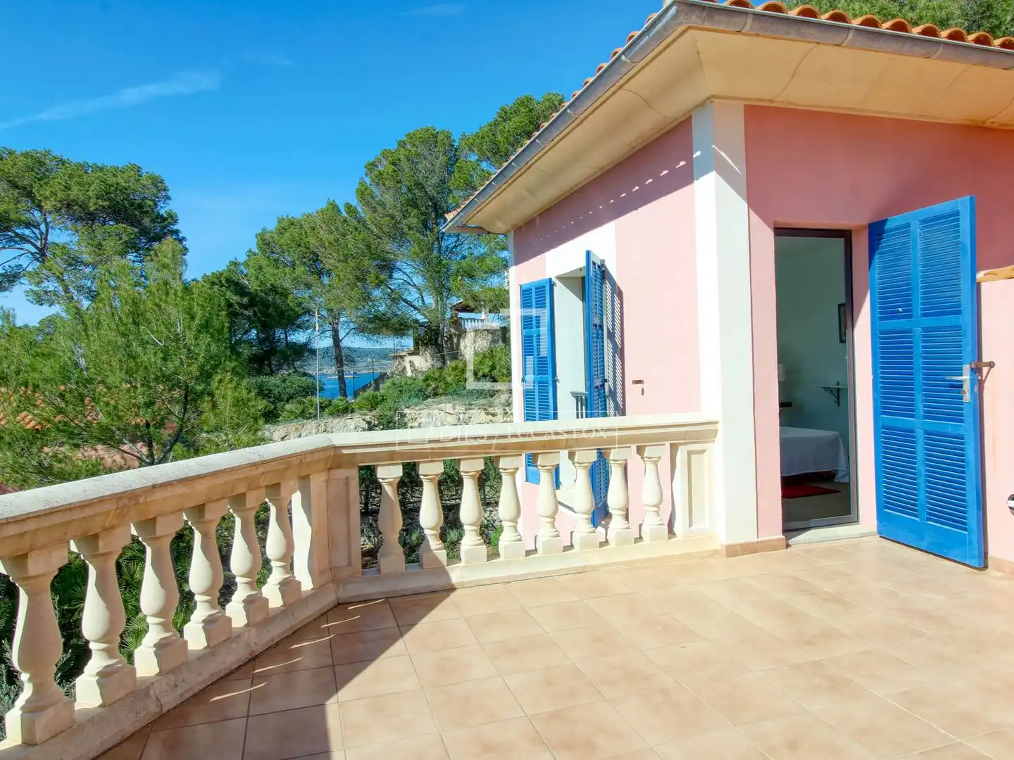 Terrace of Country homes for rent in Andratx  with Air Conditioner, Heating and Private garden