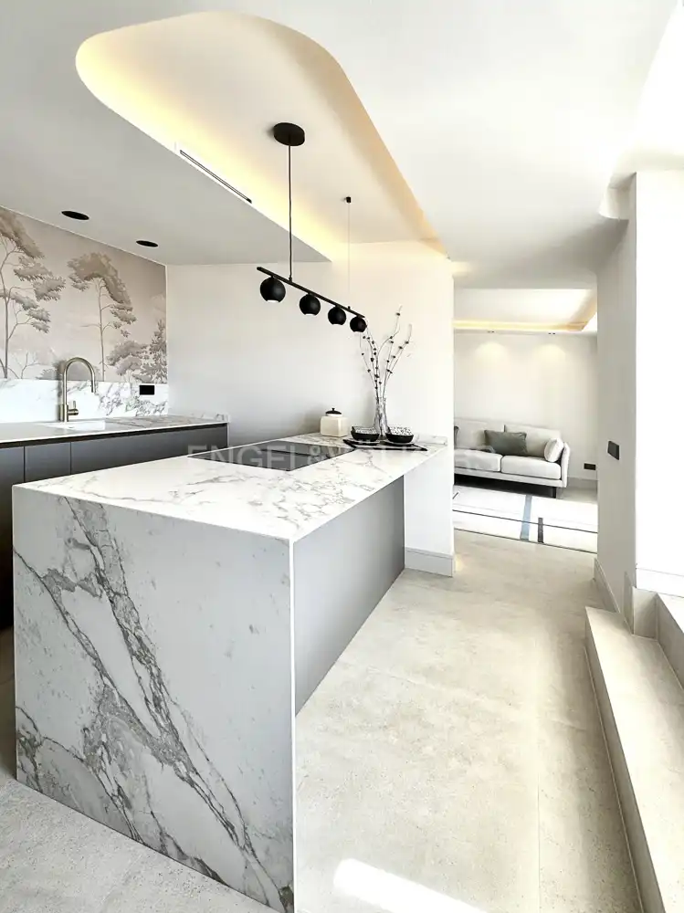 Kitchen of Attic for sale in Madrid  with Air Conditioner, Heating and Terrace