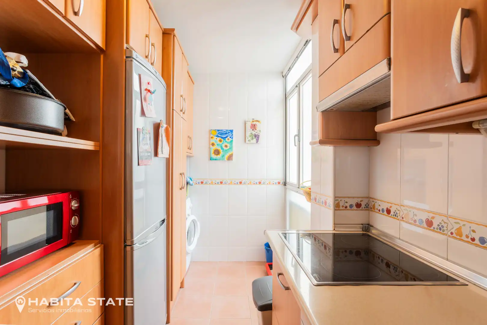 Cocina de Apartamento en venta en Almería con Aire acondicionado, Calefacción y Terraza