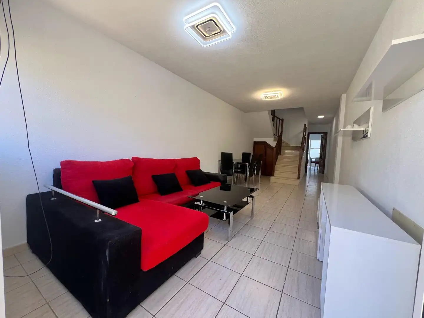 Sala d'estar de Dúplex en venda en Arona amb Terrassa, Moblat i Balcó