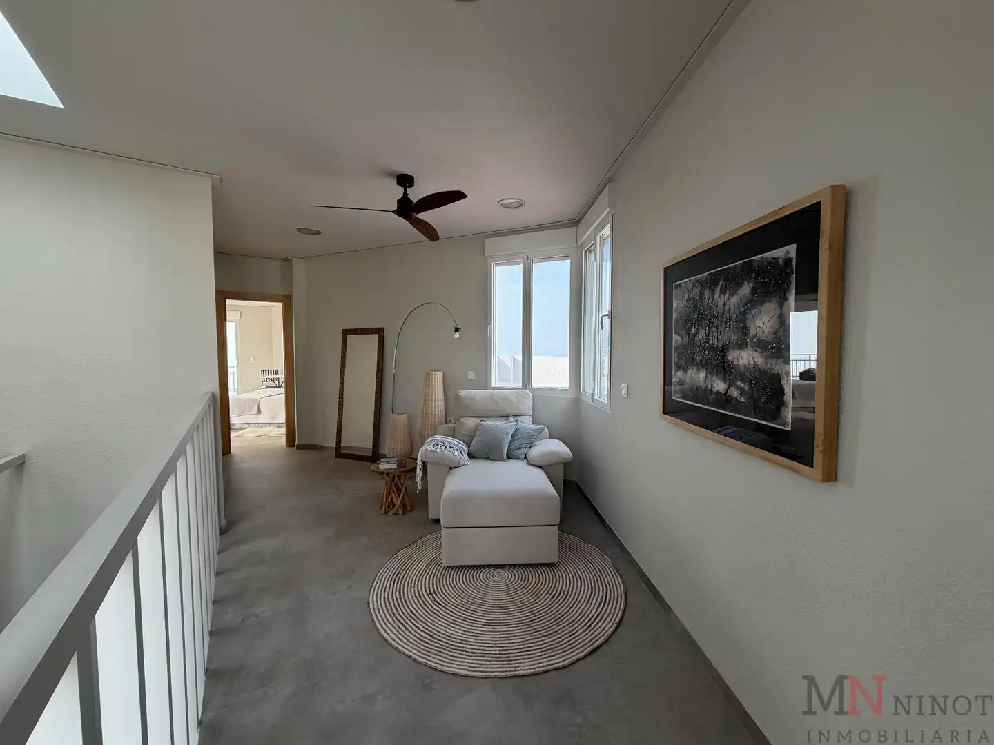 Sala de estar de Casa o chalet de alquiler en Oropesa del Mar / Orpesa con Calefacción, Terraza y Amueblado