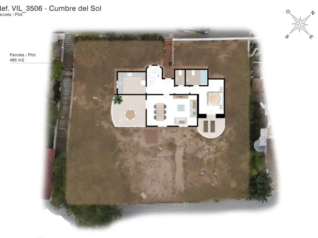 Casa o xalet en venda en Benitachell / El Poble Nou de Benitatxell amb Aire condicionat, Terrassa i Piscina comunitària