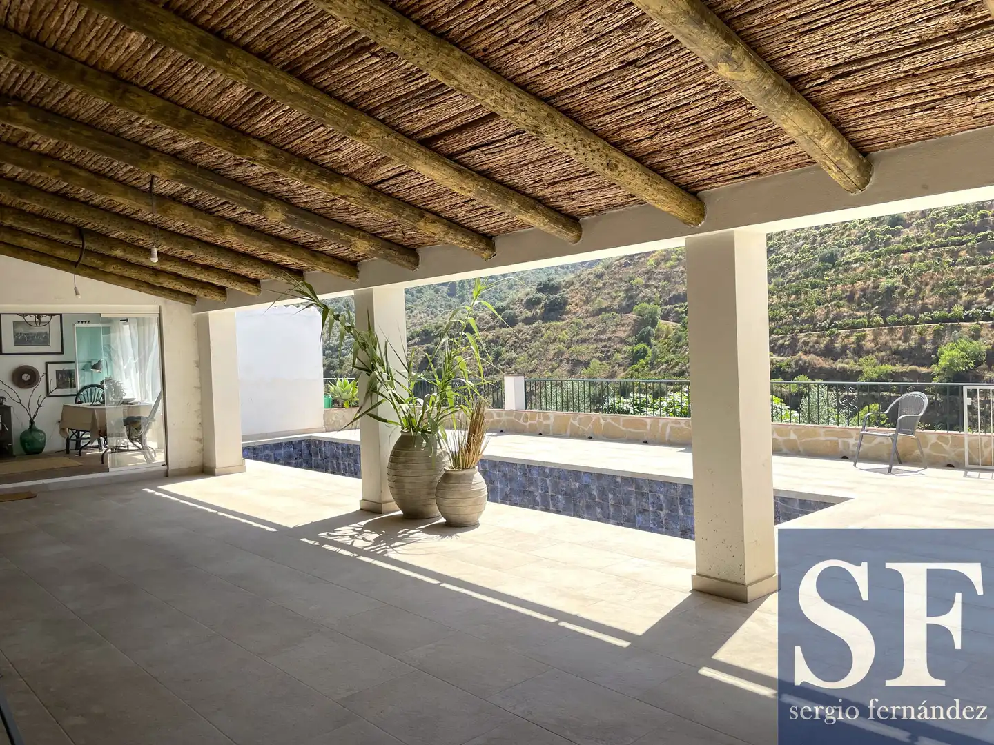 Terraza de Casa o chalet en venta en Cómpeta