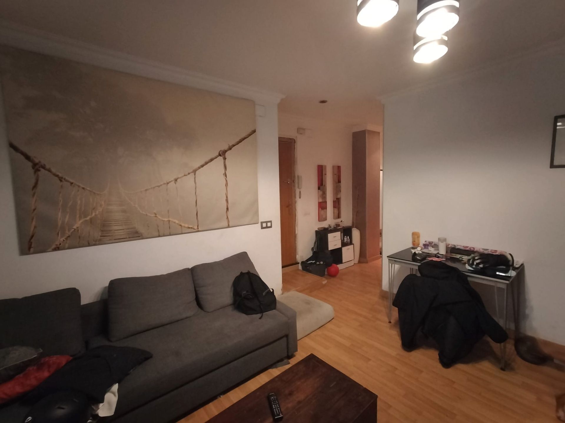 Living room of Flat for sale in L'Hospitalet de Llobregat