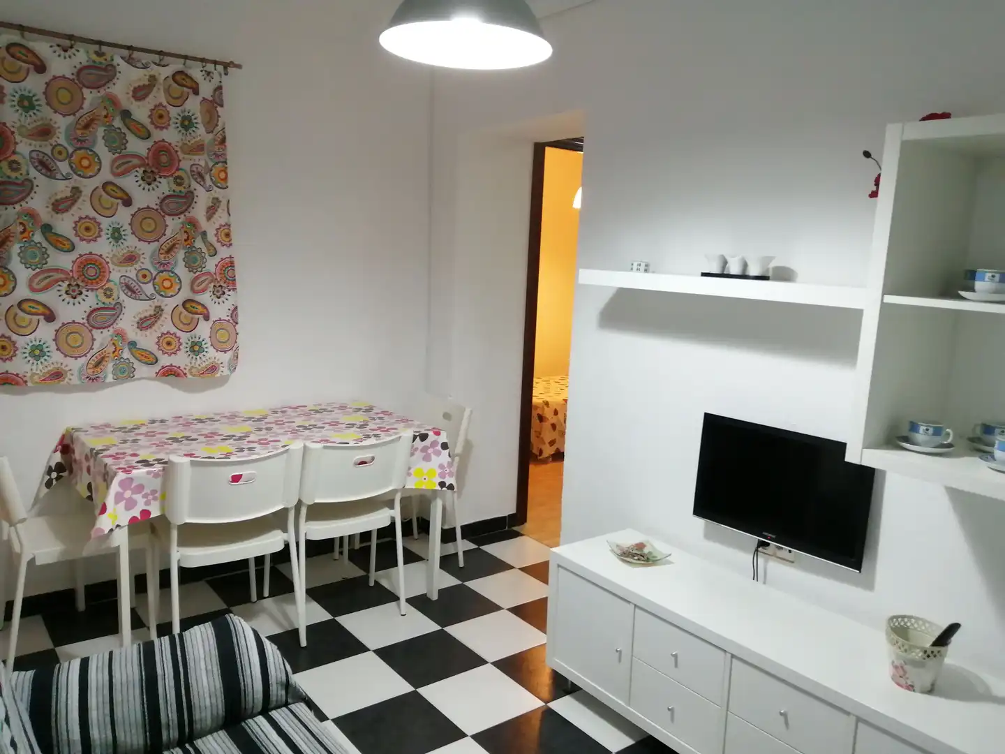 Wohnzimmer von Wohnung zur Miete in La Caleta - La Viña
