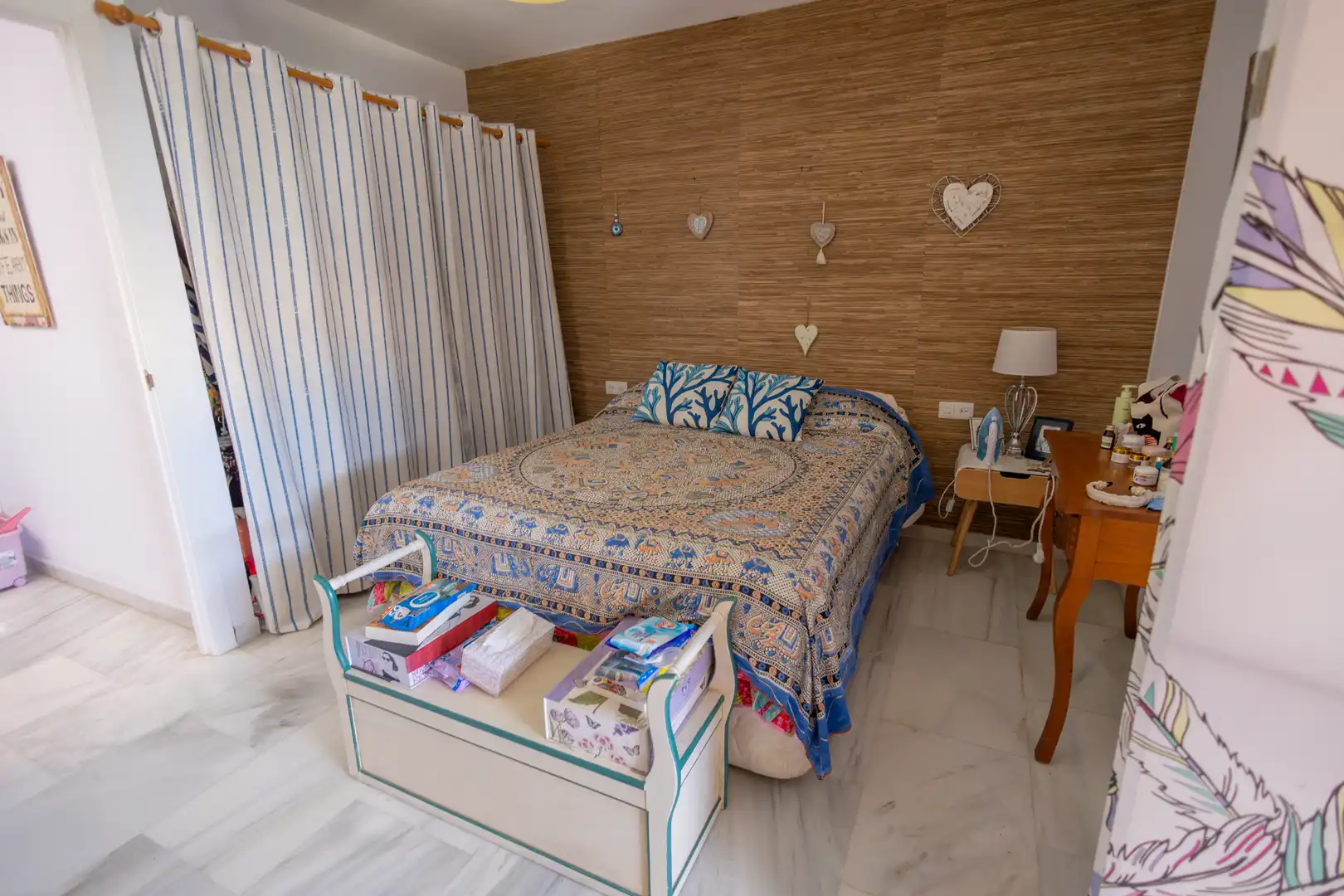 Habitación de Casa adosada en venta en Estepona con Aire acondicionado, Jardín privado y Terraza