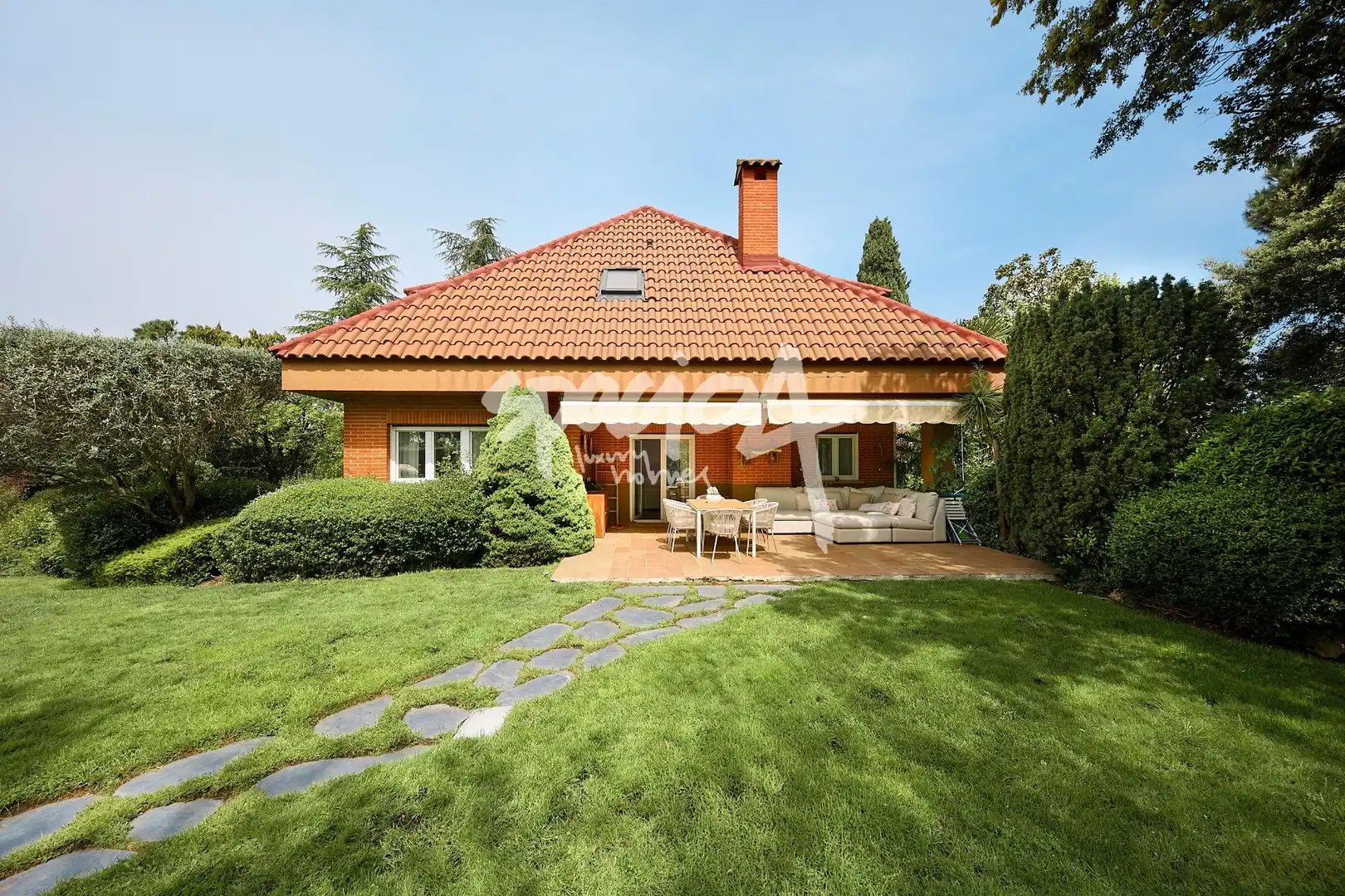 Jardín de Casa o chalet de alquiler en Boadilla del Monte con Aire acondicionado, Calefacción y Jardín privado