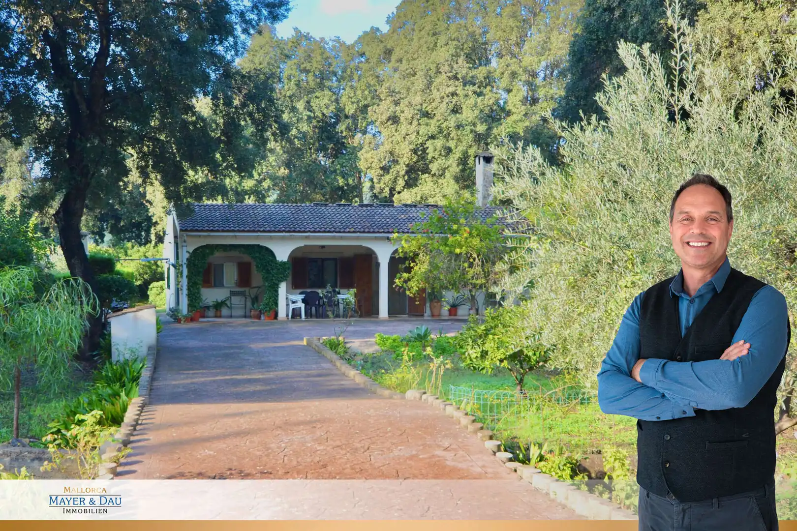 Jardín de Finca rústica en venta en Sa Pobla con Aire acondicionado, Terraza y Amueblado