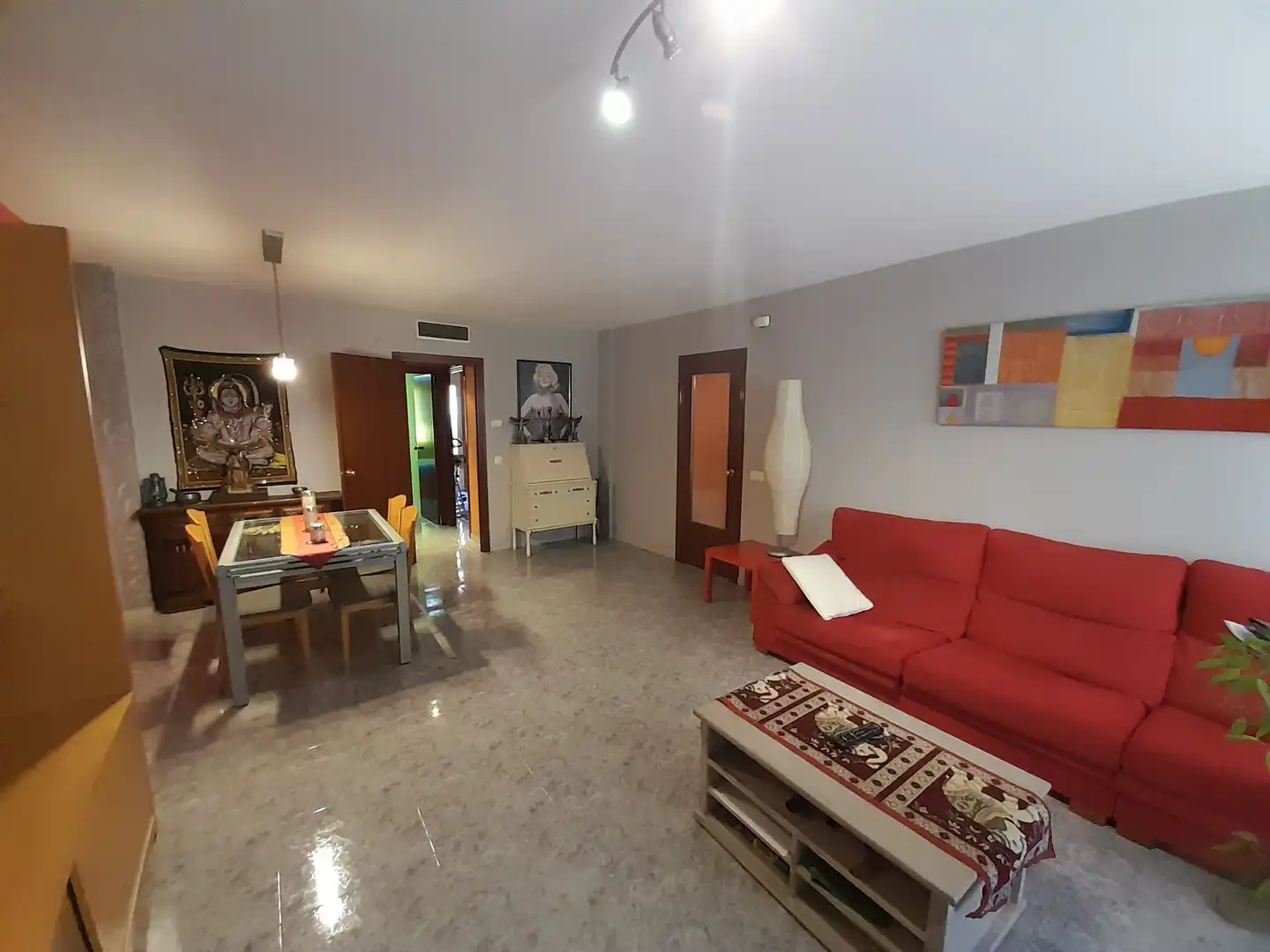 Sala de estar de Piso en venta en Cardedeu con Aire acondicionado, Calefacción y Terraza