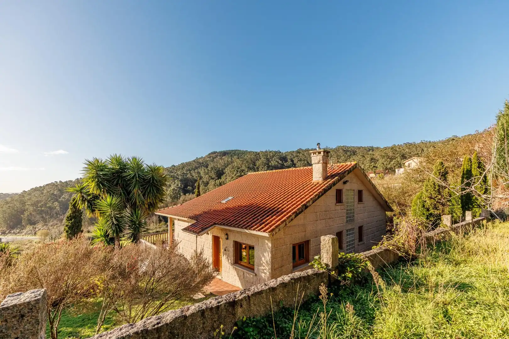 Außenansicht von Haus oder Chalet zum Verkauf in Moaña mit Heizung, Abstellraum und Balkon