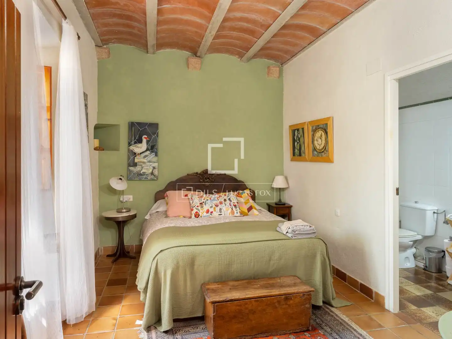 Bedroom of Country homes for sale in Anglès  with Air Conditioner, Private garden and Terrace