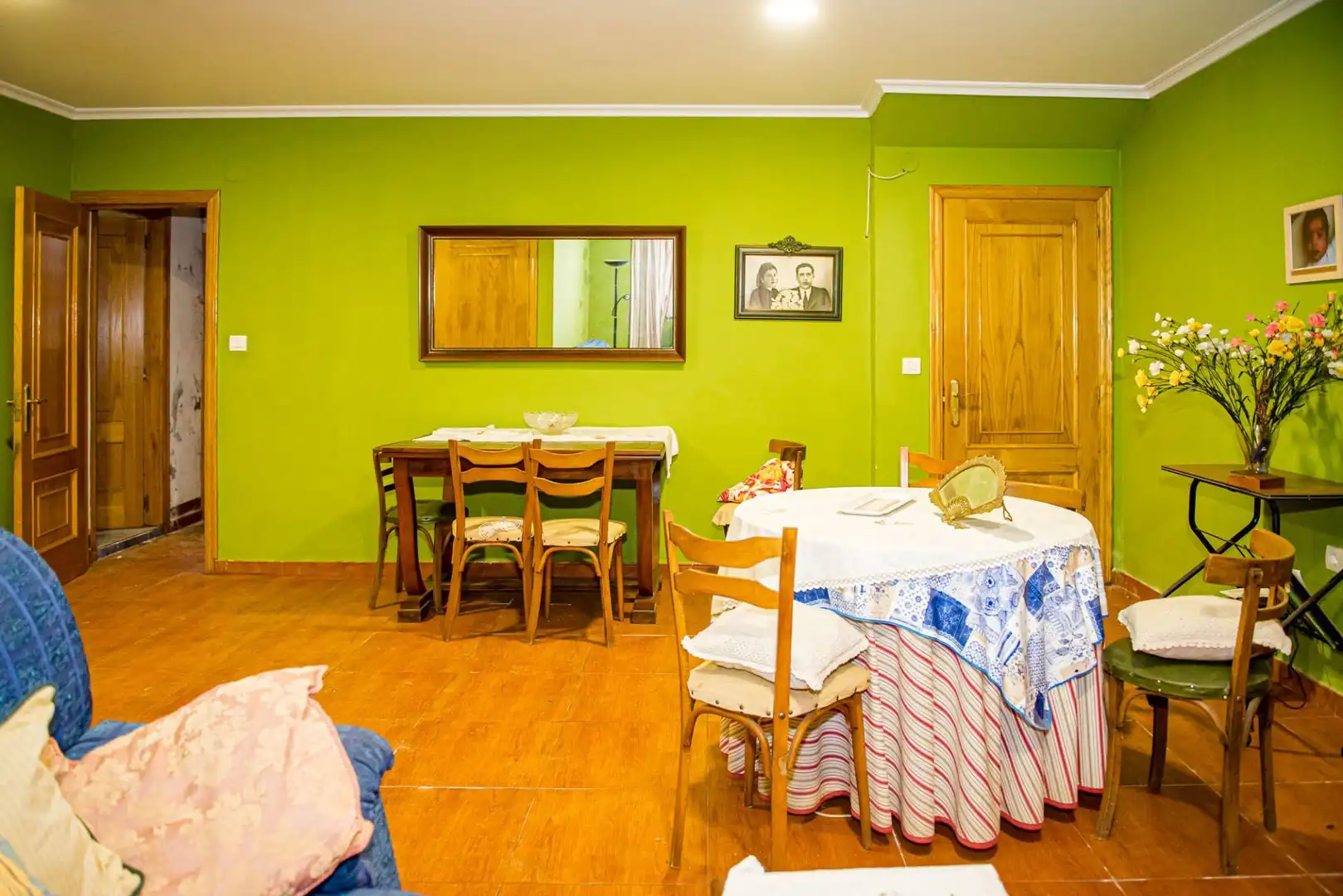 Menjador de Casa o xalet en venda en Carucedo amb Jardí privat, Terrassa i Moblat