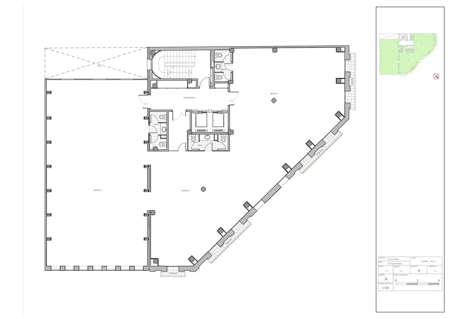 Office space with lift to rent in Carrer de la Diputació, imagen 21