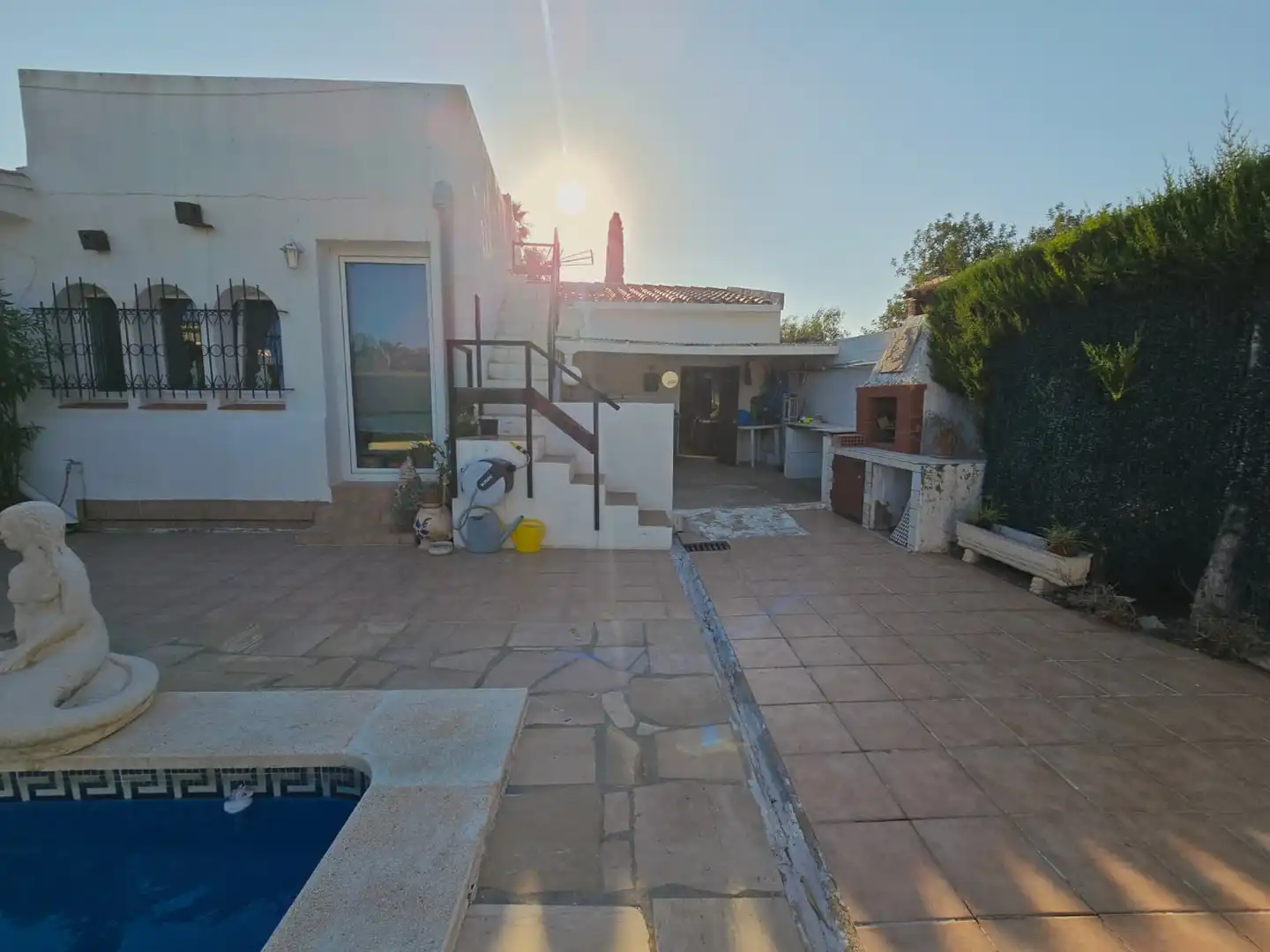 Terrassa de Casa o xalet en venda en Mont-roig del Camp amb Jardí privat, Traster i Piscina