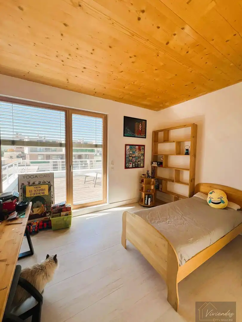Bedroom of Houses for sale in Villanueva de la Cañada  with Heating, Terrace and Balcony